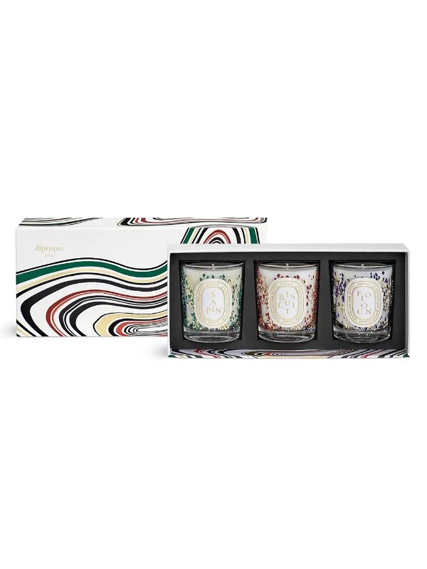 Holiday 3-Piece Candle Set