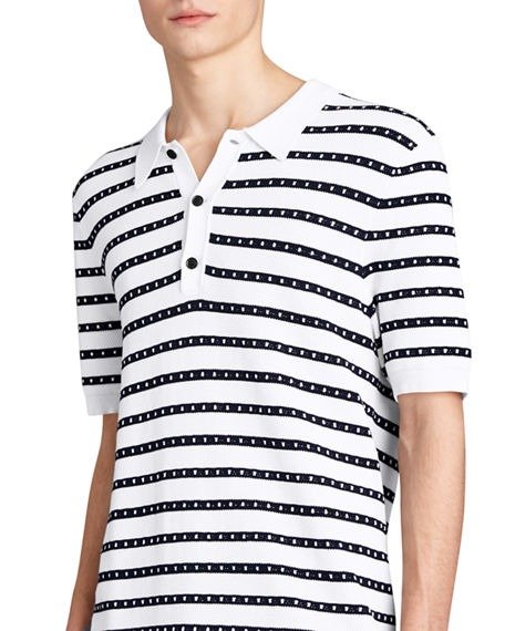 Kinsley Striped Polo Shirt