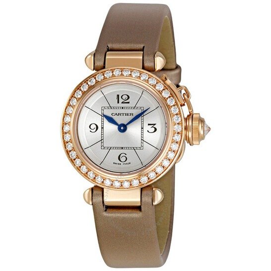 Miss Pasha 18kt Rose Gold Diamond Watch WJ124026