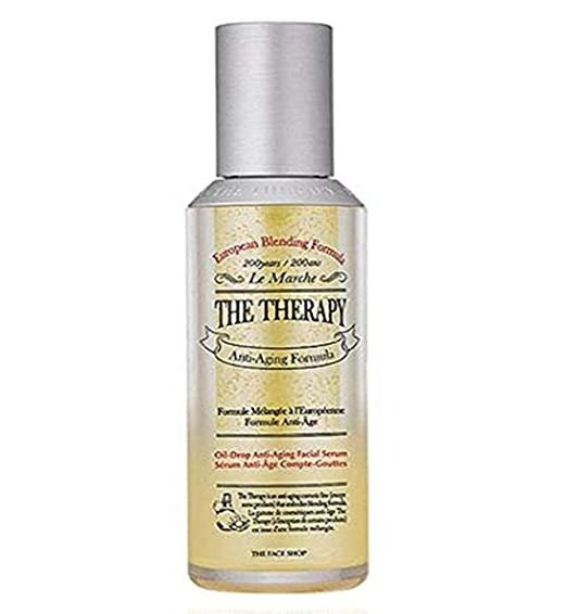 The Therapy Oil-Drop Anti-Aging Serum | Highly Functional Serum for Quick Absorption & Deep Moisturization | Anti-Aging Moisture Formula, 1.52 Fl Oz