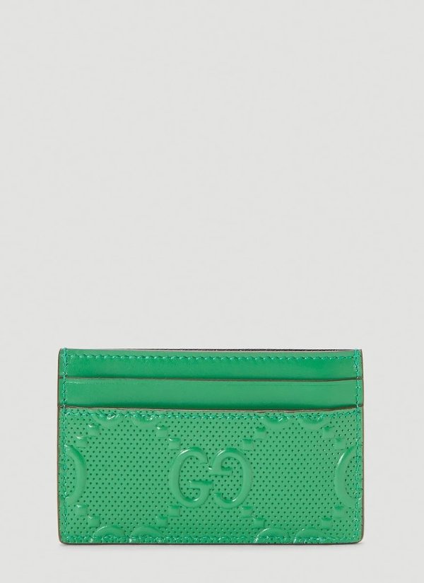 GG Embossed Card Case