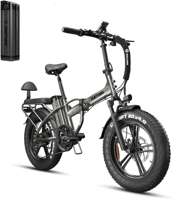 Rattan 750W 可折叠电动自行车