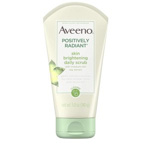 Aveeno Positively Radiant Skin Brightening Exfoliating Daily Facial Scrub