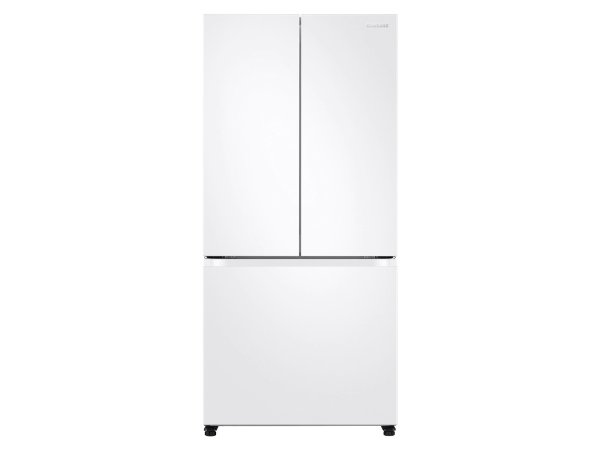 19.5 cu. ft. Smart 3-Door French Door Refrigerator in White Refrigerators - RF20A5101WW/AA | Samsung US