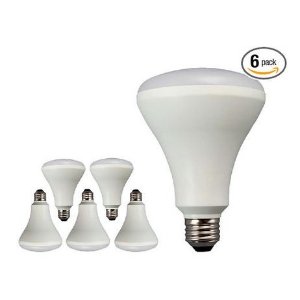 TCP LED 65 Watt Equivalent Soft White Light Bulb - 6 Pack