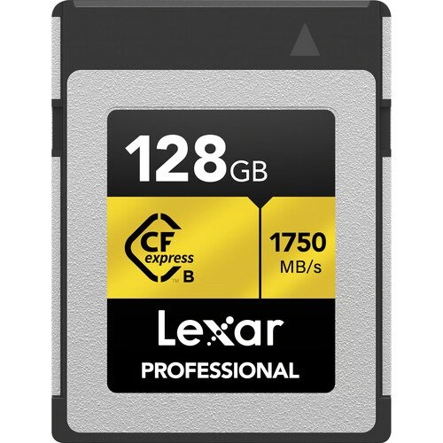 128GB Professional CFexpress Type B Card GOLD Series