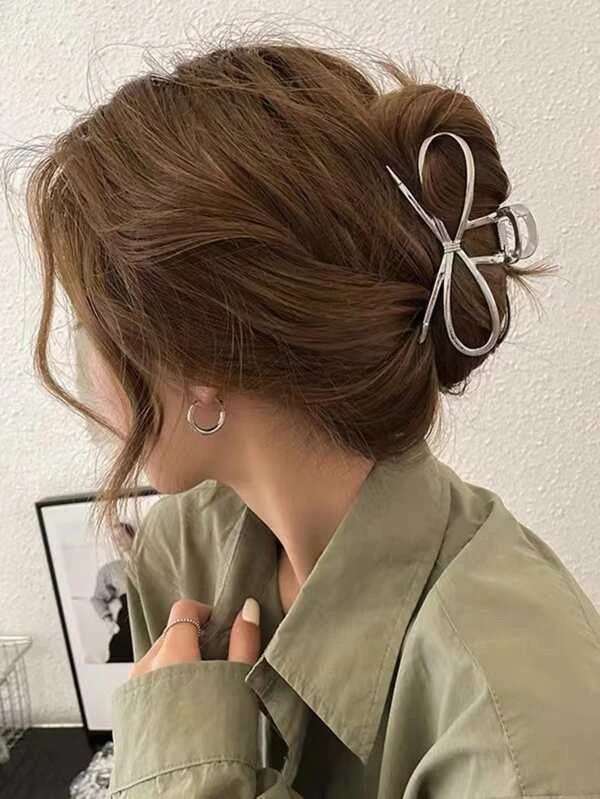 1pc Bow Design Hair Claw