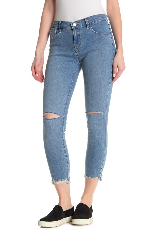 835 Mid Rise Cropped Skinny Jeans