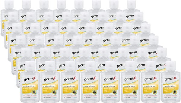Germ-X 柑橘味杀菌免洗洗手液，2 oz/瓶，共48瓶