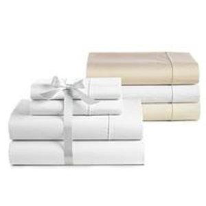 Bloomingdale's Basic Essentials 300TC Percale Solid Sheet Sets