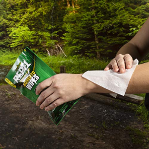 Repel Insect Repellent Mosquito Wipes 30% DEET, 15-Count
