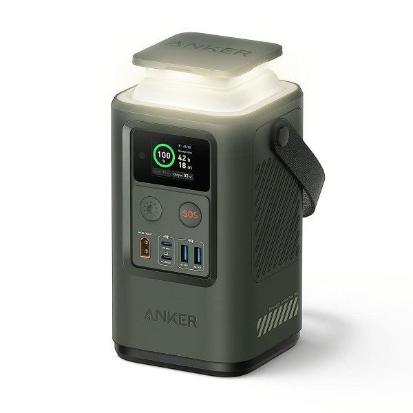 Anker Power Bank 60,000mAh LiFePO4 Portable Charger 60W