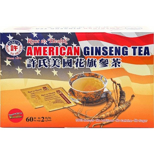 Hsu's American Ginseng Teabag 60 bags