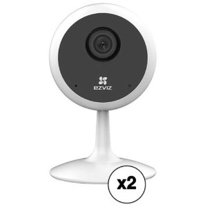 ezviz C1C 720p Wi-Fi Security Camera (2-Pack)