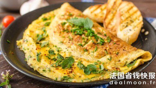 Omelette fromage