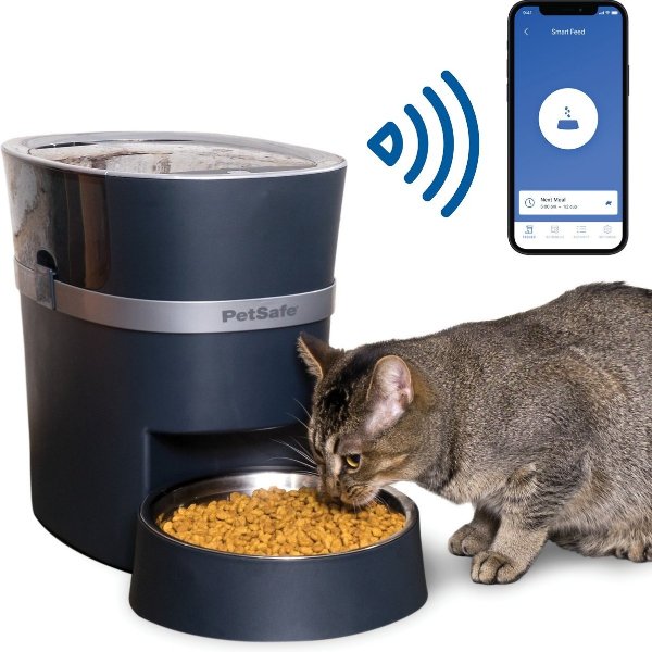 Smart Feed 2.0 Wifi-Enabled Automatic Dog & Cat Feeder, Blue