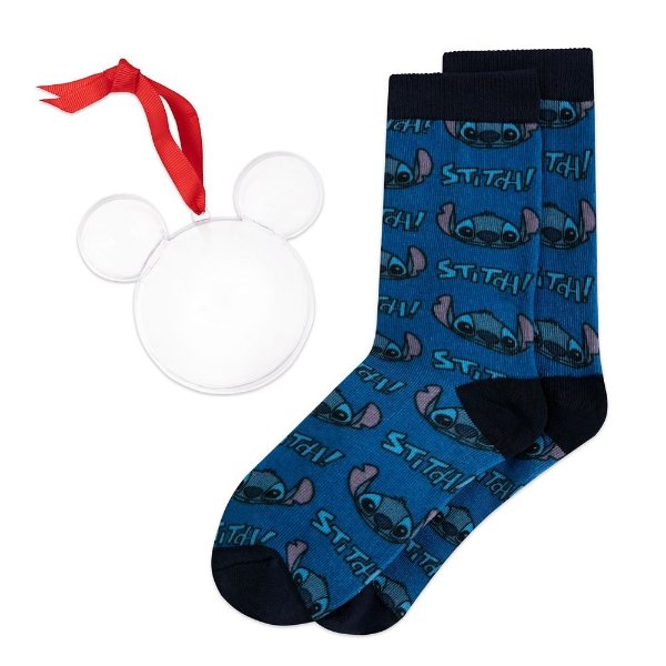 Stitch Holiday Socks in Ornament for Adults | shopDisney