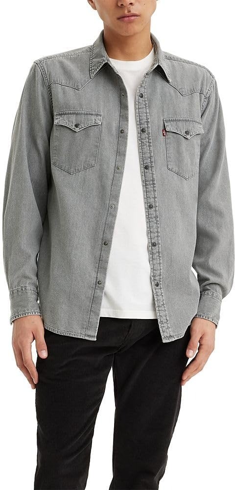 Levi's Men's Tall Size Classic Western Shirt (Also Available in Big & Tall)