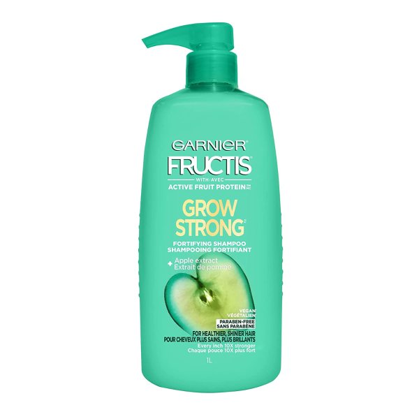 Garnier Fructis Grow Strong Shampoo, 33.8 Ounces