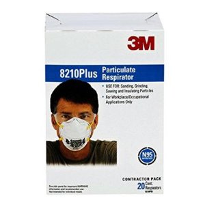 3M 8210PB1-A Particulate Respirator, 20-Pack