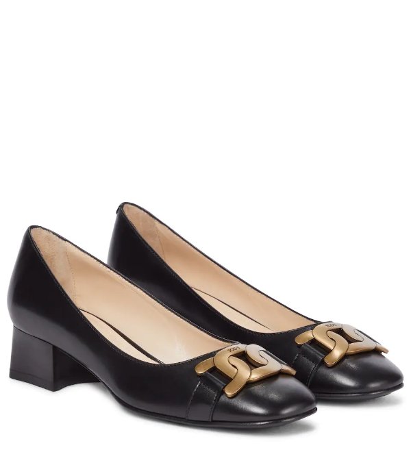 Catena leather pumps