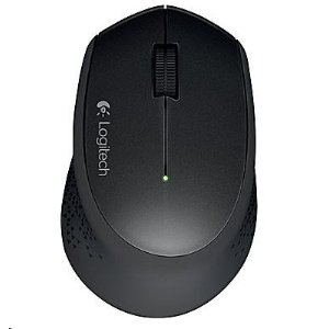 Logitech M320 Wireless Mouse, Black