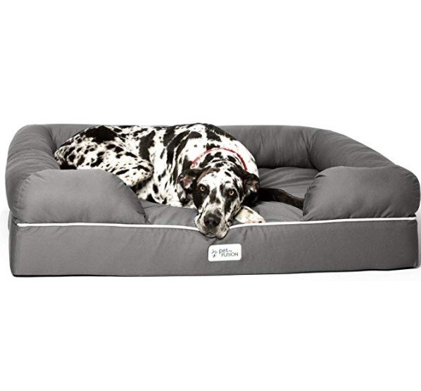 Ultimate Dog Bed, orthopedic Memory Foam. (Multiple Sizes/Colors, medium firmness, Waterproof liner, YKK zippers, more Breathable 35% cotton cover, Cert. Skin Contact Safe). 2yr Warranty