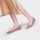 Pink Suede Embellished Pointed Ballerina Flats|CHARLES & KEITH