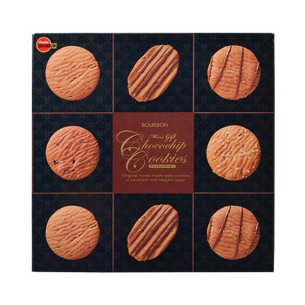 【期间限定】日本BOURBON波路梦 巧克力曲奇饼干 礼盒装 60枚入 - 亚米网