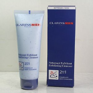 Clarins Men 2 in 1 Exfoliating Cleanser 4.4 oz