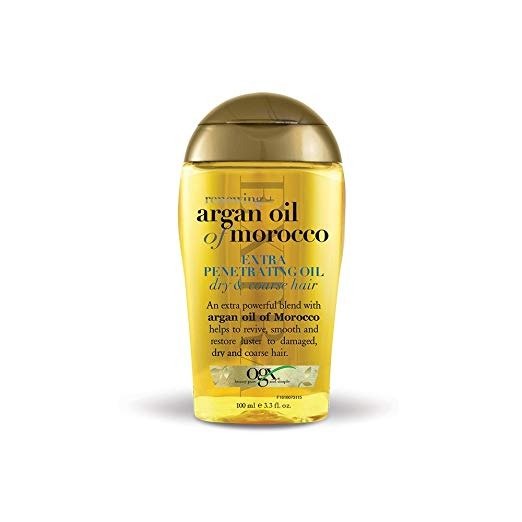 Renewing Moroccan Argan Oil Extra Strength Penetrating Oil for Dry/Coarse Hair, (1) 3.3 Ounce Bottle, Paraben Free, Sulfate Free, and Sustainable Ingredients