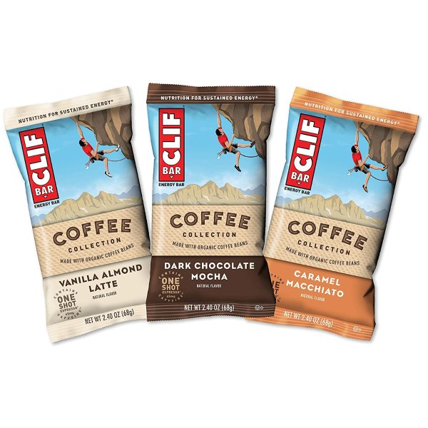 CLIF BARS with 1 Shot of Espresso 2.4 Ounce 15 Count
