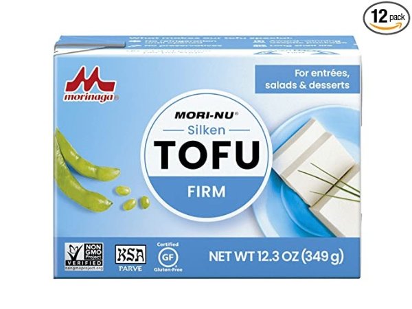  Mori-Nu 无麸质硬豆腐 12.3oz 12盒