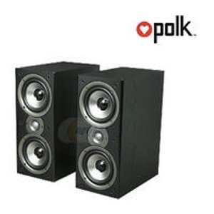 Polk Audio Monitor40 Series II Two-Way Bookshelf Loudspeaker (Black) Pair