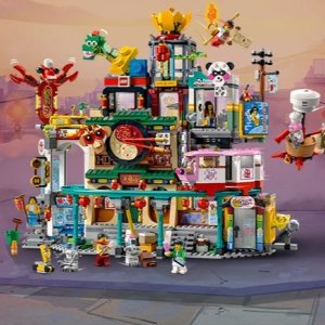 LEGO 悟空小侠系列 兰灯城等7套元旦新品，哪吒 六耳猕猴来了
