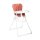 Nook High Chair, Coral