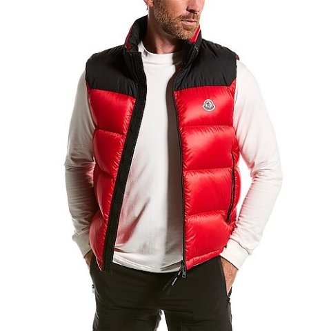 MonclerPuffer Down Vest / Gilt