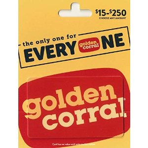 Golden Corral  $50 电子礼卡