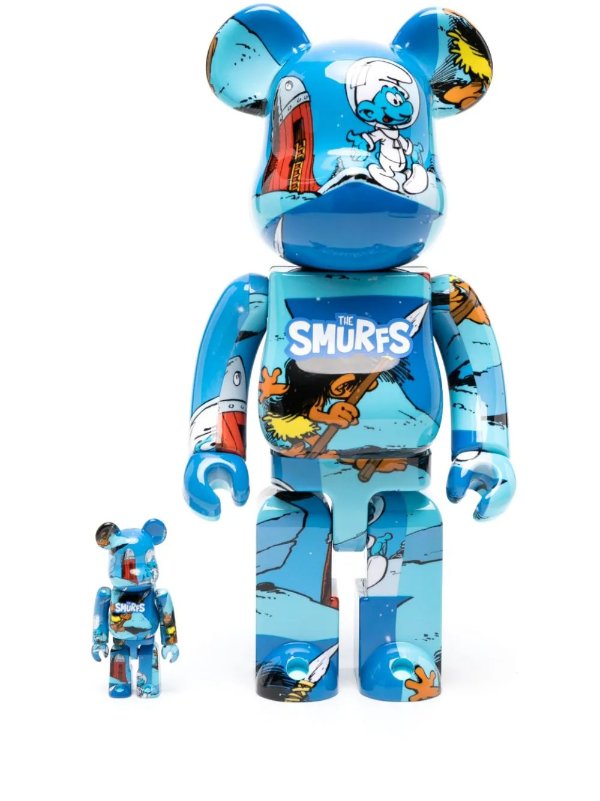 x The Smurfs toy set