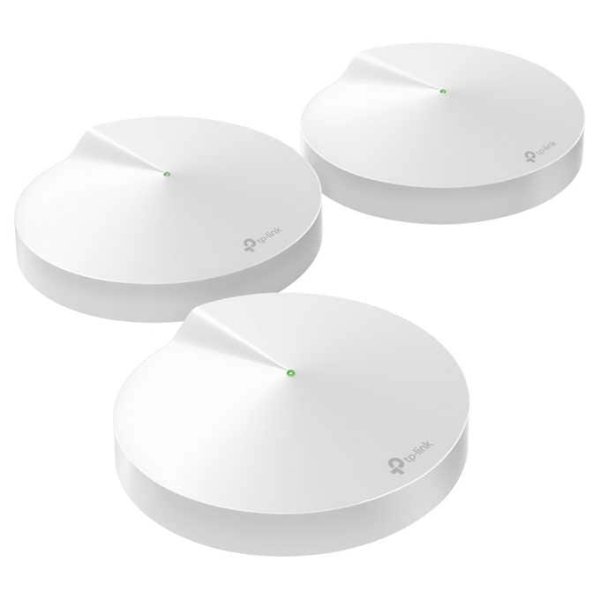 Deco M9 Plus Tri-Band Wi-Fi System with Built-In Smart Hub