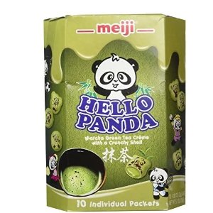 Meiji 小熊猫抹茶夹心饼干 9.1oz