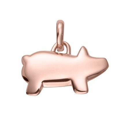 Chinese Zodiac Bessie The Pig Pendant Charm