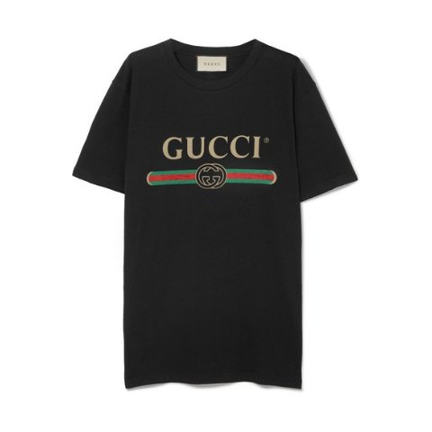 GucciPrinted cotton-jersey T-shirt