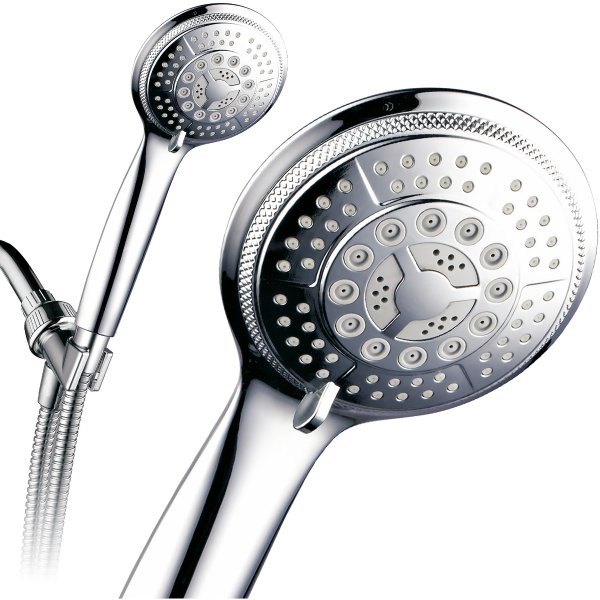 PowerSpa 5-Setting Luxury Hand Shower, Chrome