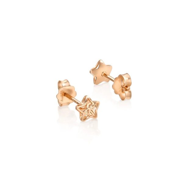 Minty Collection 18K Rose Gold Star Earrings | Chow Sang Sang Jewellery eShop