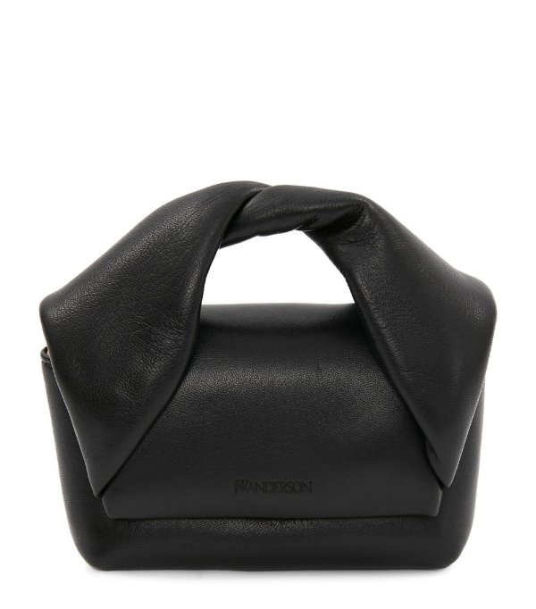 Sale | JW Anderson Mini Leather Twister Cross-Body Bag | Harrods US
