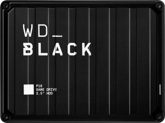 - BLACK P10 4TB External USB 3.2 Gen 1 Portable Hard Drive - Black