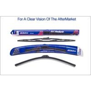 2 Pack of ACDelco Clear Vision Wiper Blade with Wear Indicator