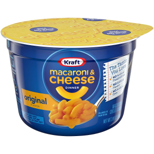 Kraft Easy Mac Original Flavor Mac & Cheese Dinner (2.05 oz Cups, Pack of 10)