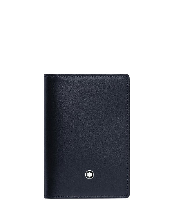Meisterstuck Leather Business Card Holder with Gusset